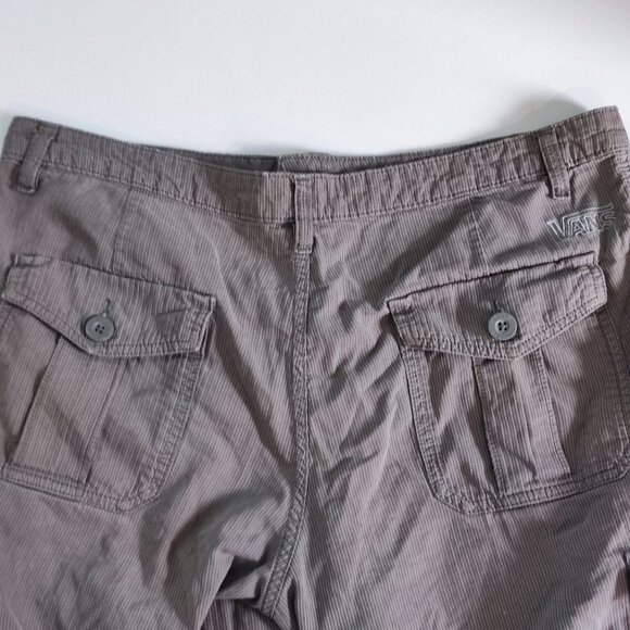Vans cargo short men's size 34 light brown cotton side pockets - Picture 4 of 16